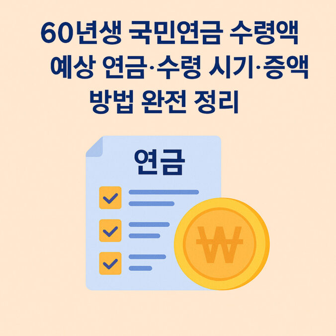 60년생 국민연금