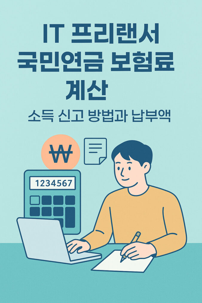 it 프리랜서 국민연금