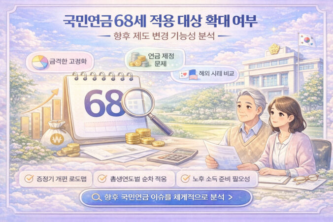 국민연금 68세