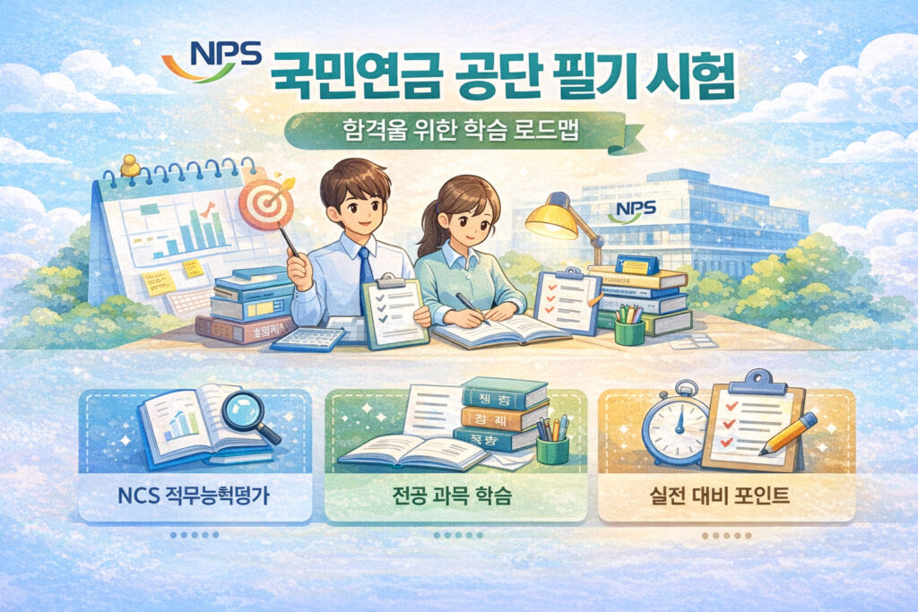 국민연금 공단 필기 시험