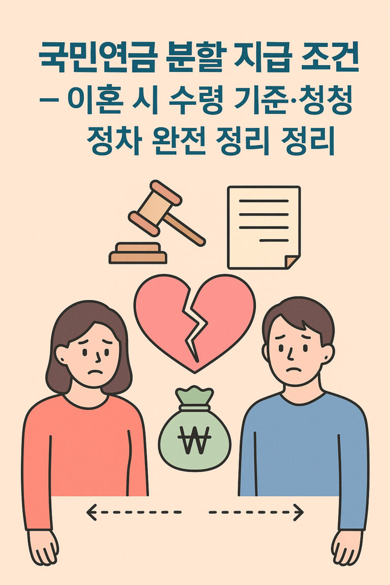 국민연금 분할