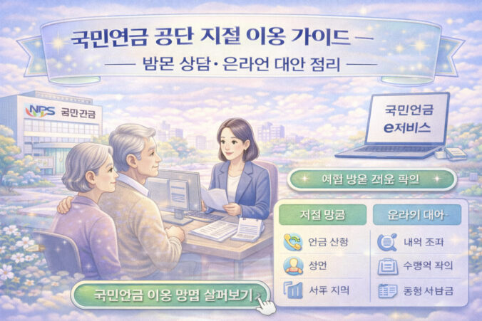 국민연금 공단 지점
