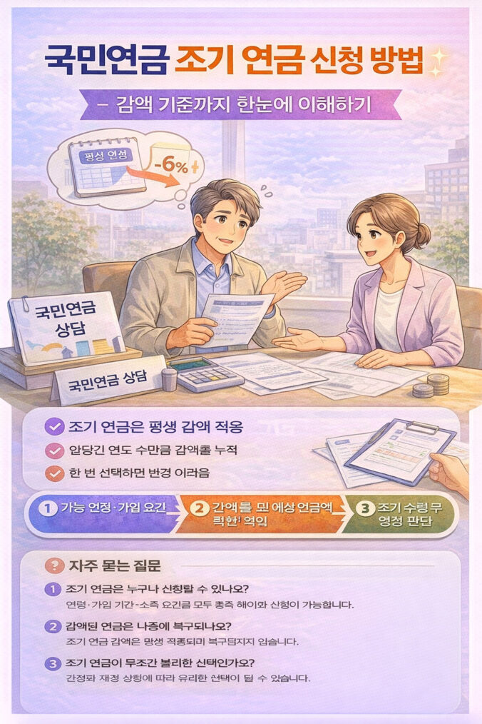 국민연금 조기 연금