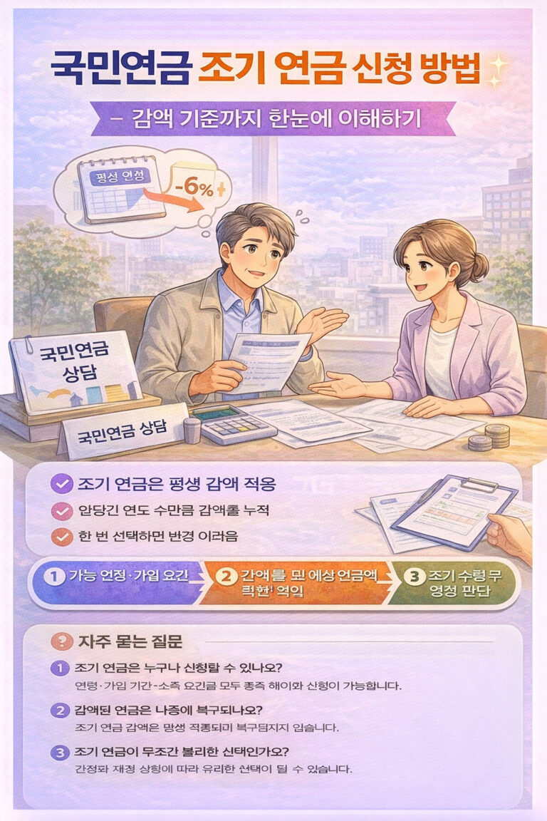 국민연금 조기 연금