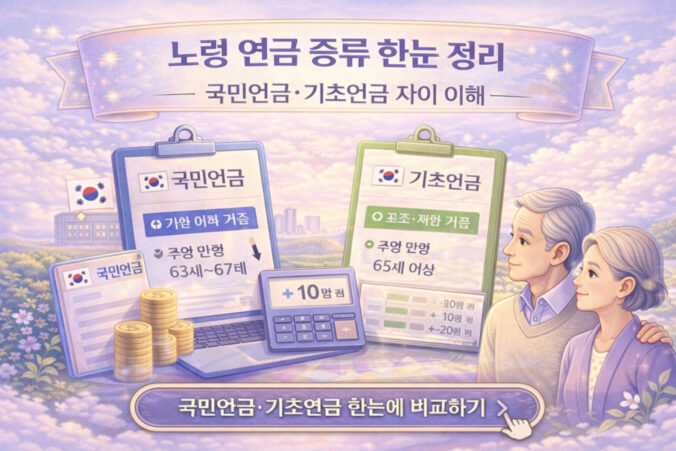 노령 연금 종류