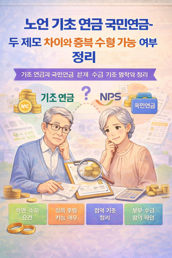 노인 기초 연금 국민연금